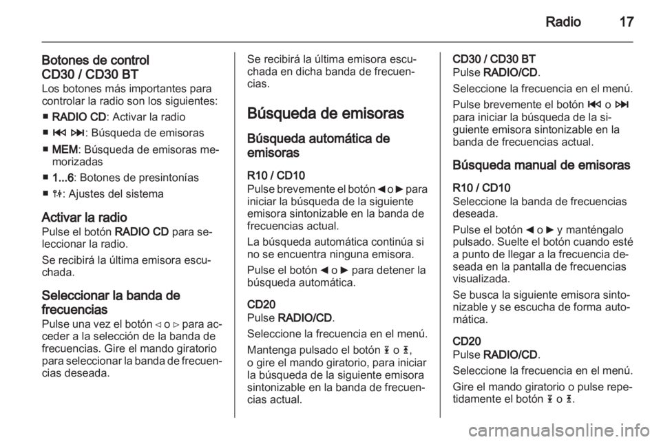 OPEL MOVANO_B 2011.5  Manual de infoentretenimiento (in Spanish) 
