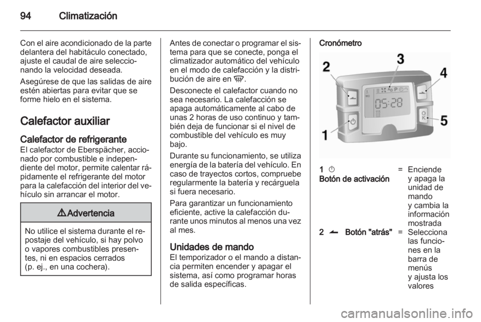 OPEL MOVANO_B 2011.5  Manual de Instrucciones (in Spanish) 