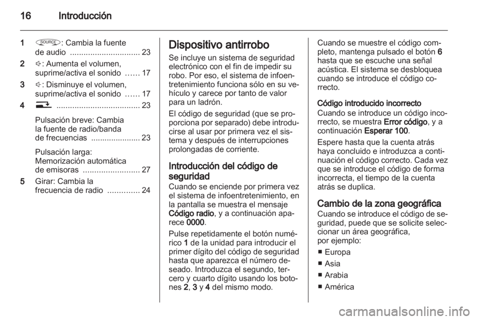 OPEL VIVARO 2012  Manual de infoentretenimiento (in Spanish) 