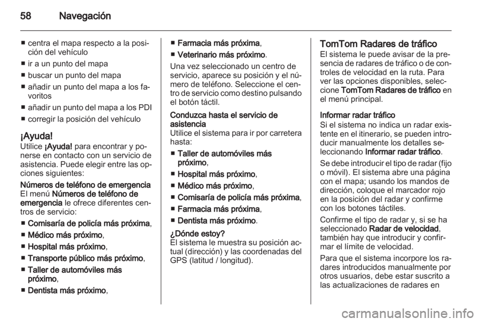 OPEL VIVARO 2012  Manual de infoentretenimiento (in Spanish) 