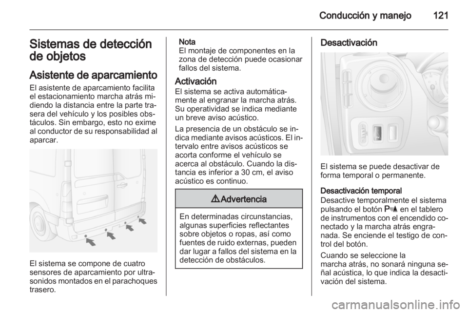 OPEL MOVANO_B 2012  Manual de Instrucciones (in Spanish) 