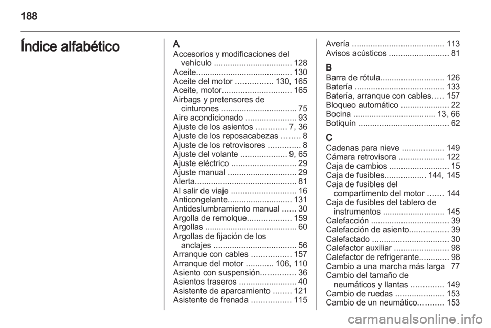 OPEL MOVANO_B 2012  Manual de Instrucciones (in Spanish) 