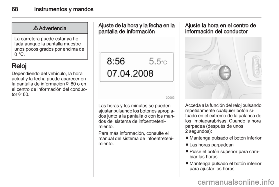 OPEL MOVANO_B 2012  Manual de Instrucciones (in Spanish) 
