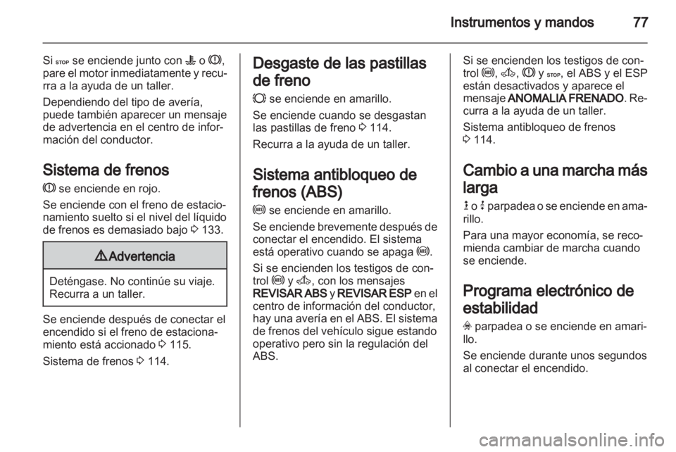 OPEL MOVANO_B 2012  Manual de Instrucciones (in Spanish) 