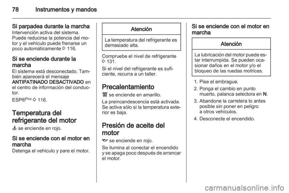 OPEL MOVANO_B 2012  Manual de Instrucciones (in Spanish) 