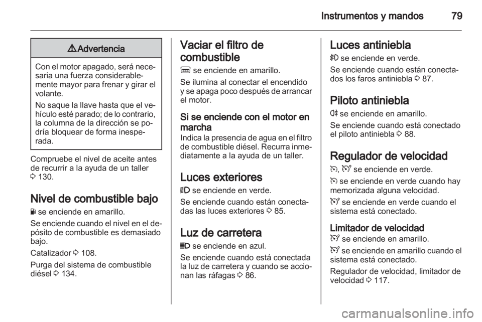 OPEL MOVANO_B 2012  Manual de Instrucciones (in Spanish) 