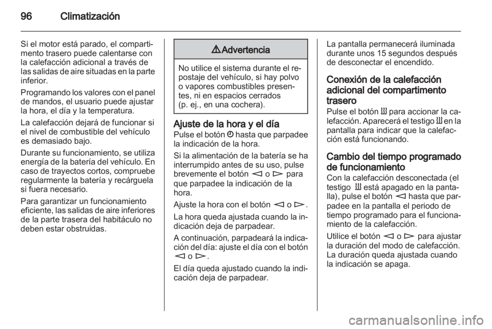 OPEL MOVANO_B 2012  Manual de Instrucciones (in Spanish) 