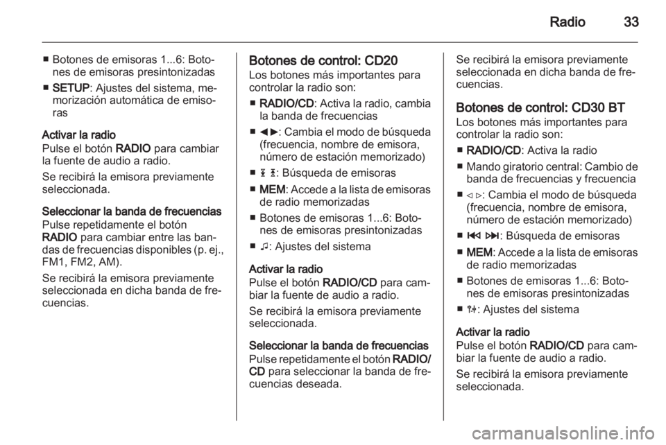 OPEL MOVANO_B 2012.5  Manual de infoentretenimiento (in Spanish) 