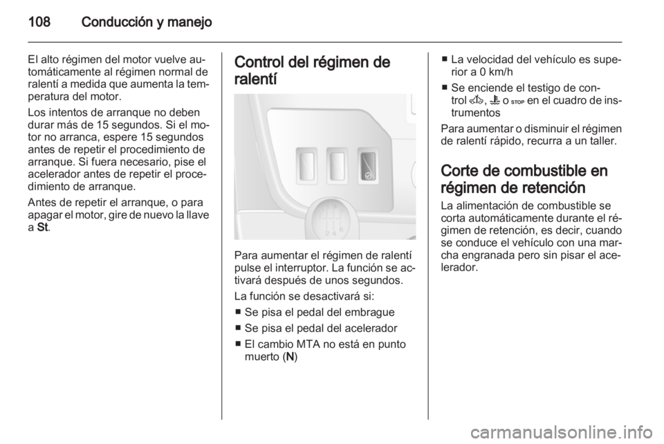 OPEL MOVANO_B 2012.5  Manual de Instrucciones (in Spanish) 