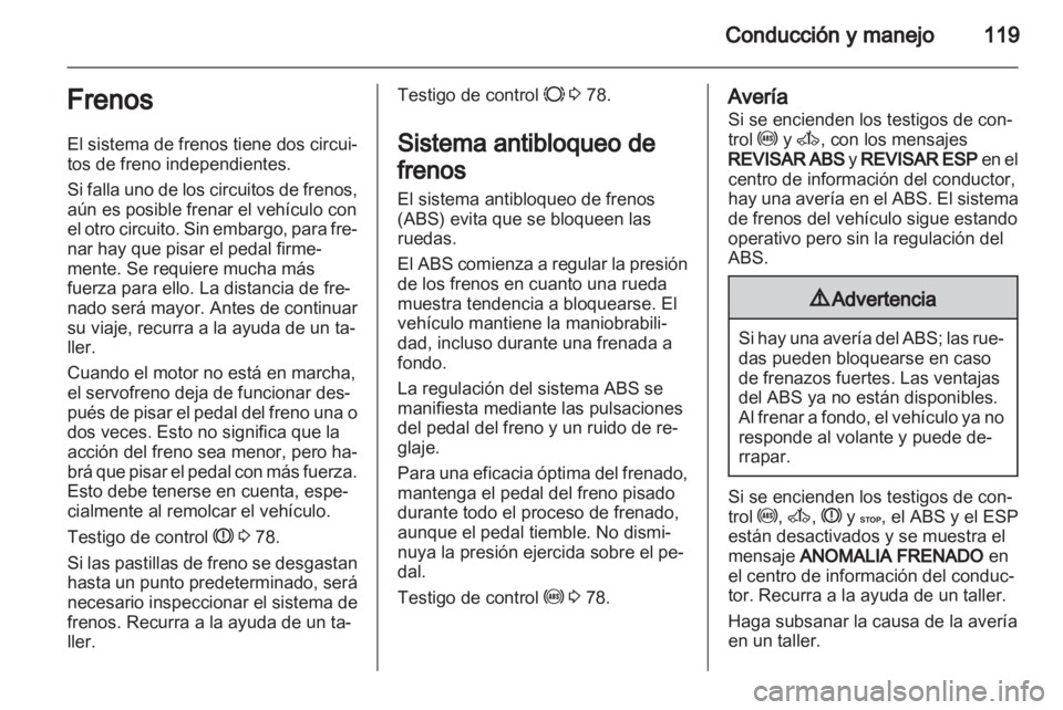 OPEL MOVANO_B 2012.5  Manual de Instrucciones (in Spanish) 
