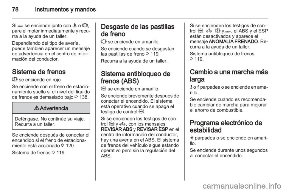OPEL MOVANO_B 2012.5  Manual de Instrucciones (in Spanish) 