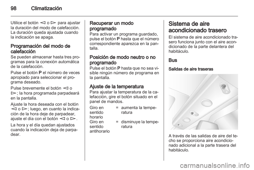 OPEL MOVANO_B 2012.5  Manual de Instrucciones (in Spanish) 