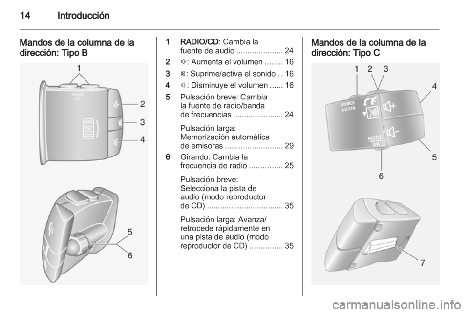 OPEL VIVARO 2013  Manual de infoentretenimiento (in Spanish) 