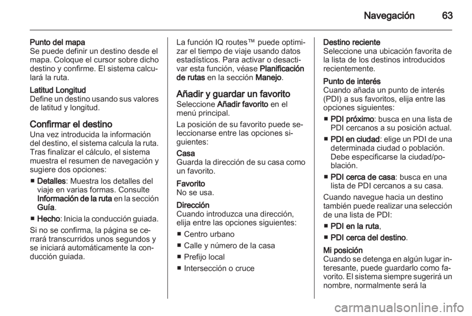 OPEL VIVARO 2013  Manual de infoentretenimiento (in Spanish) 