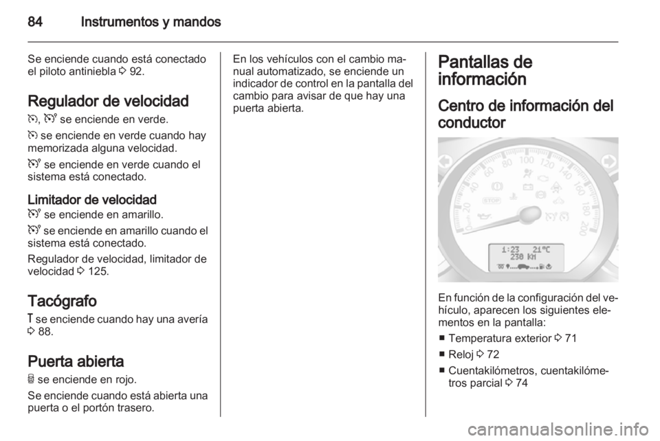 OPEL MOVANO_B 2013.5  Manual de Instrucciones (in Spanish) 