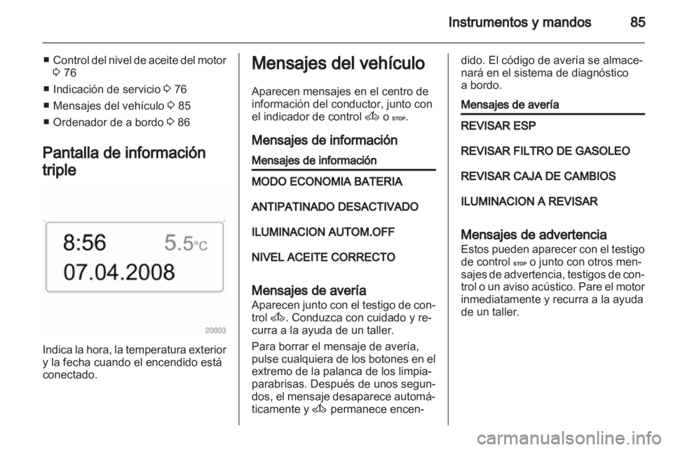 OPEL MOVANO_B 2013.5  Manual de Instrucciones (in Spanish) 