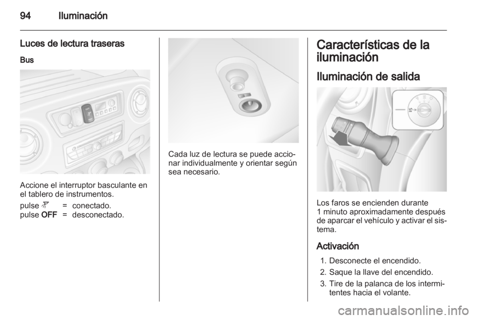 OPEL MOVANO_B 2013.5  Manual de Instrucciones (in Spanish) 