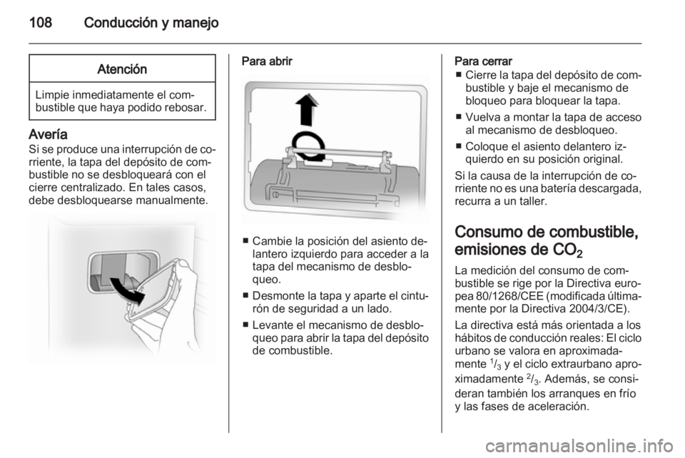 OPEL VIVARO 2011  Manual de Instrucciones (in Spanish) 