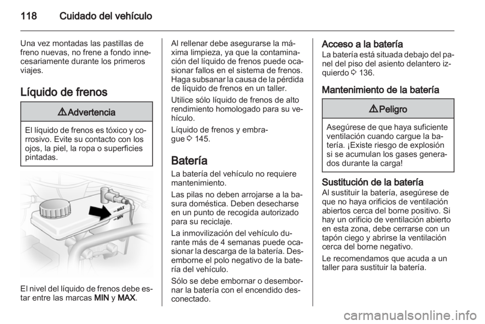 OPEL VIVARO 2011  Manual de Instrucciones (in Spanish) 