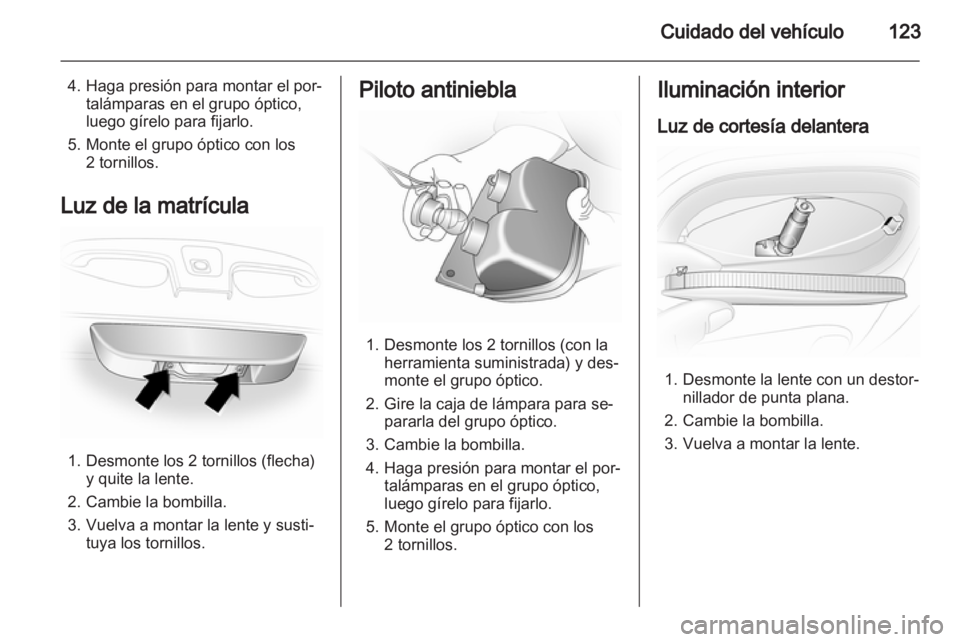 OPEL VIVARO 2011  Manual de Instrucciones (in Spanish) 