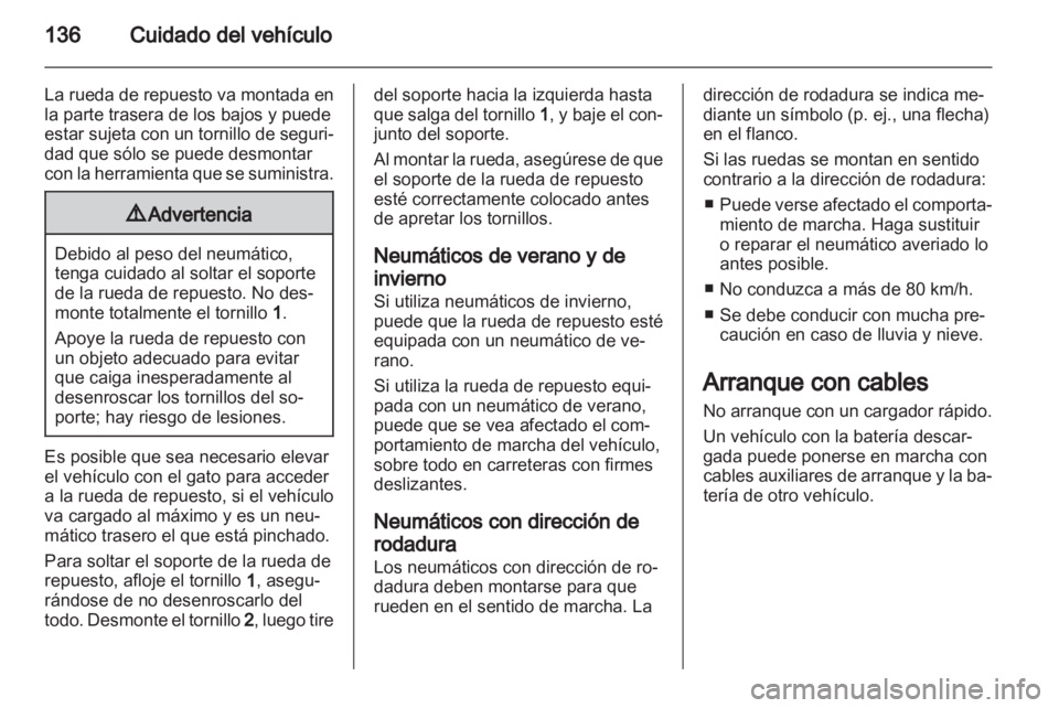 OPEL VIVARO 2011  Manual de Instrucciones (in Spanish) 