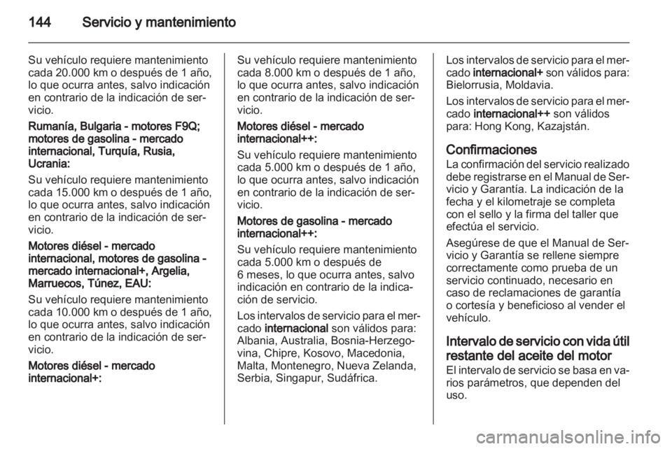 OPEL VIVARO 2011  Manual de Instrucciones (in Spanish) 