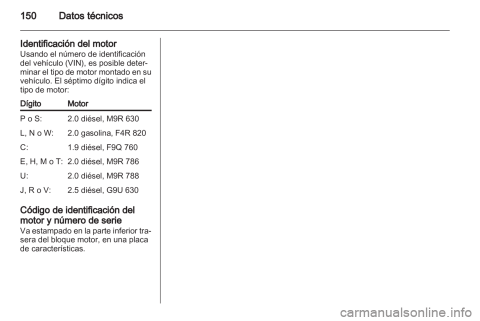 OPEL VIVARO 2011  Manual de Instrucciones (in Spanish) 