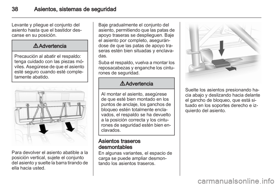 OPEL VIVARO 2011  Manual de Instrucciones (in Spanish) 