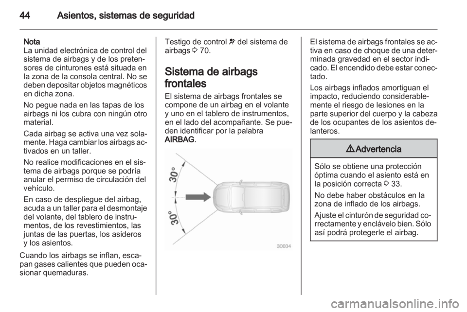 OPEL VIVARO 2011  Manual de Instrucciones (in Spanish) 