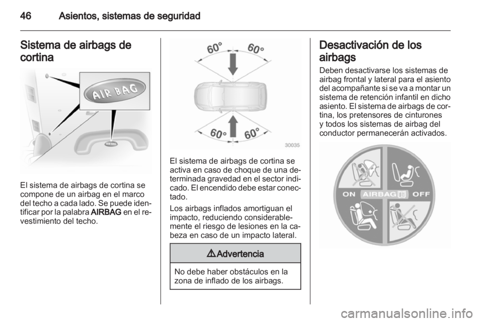 OPEL VIVARO 2011  Manual de Instrucciones (in Spanish) 