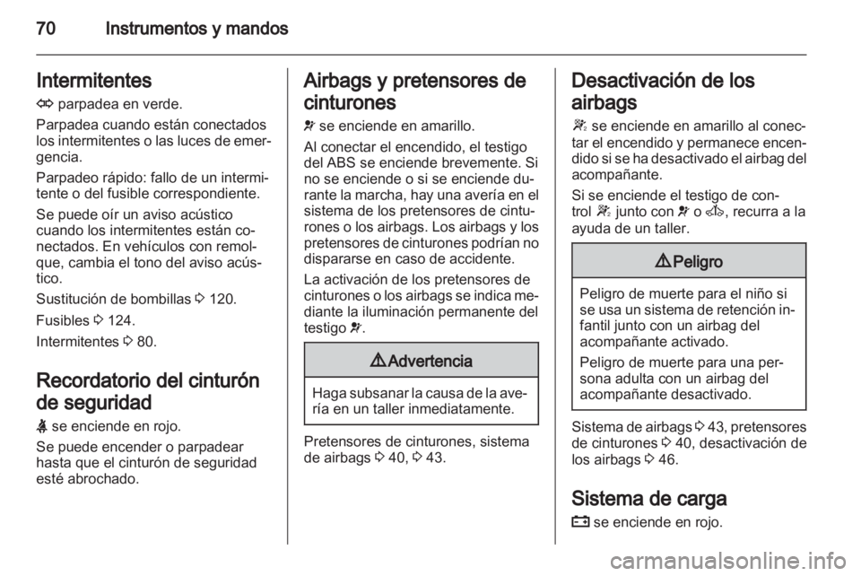 OPEL VIVARO 2011  Manual de Instrucciones (in Spanish) 