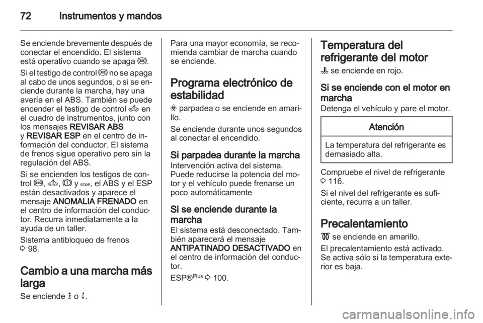 OPEL VIVARO 2011  Manual de Instrucciones (in Spanish) 