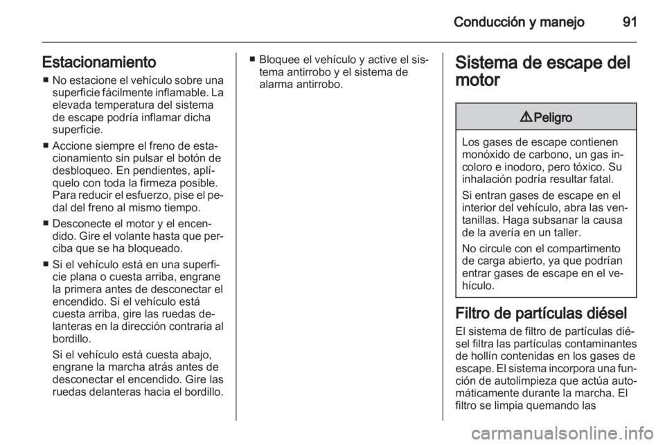 OPEL VIVARO 2011  Manual de Instrucciones (in Spanish) 