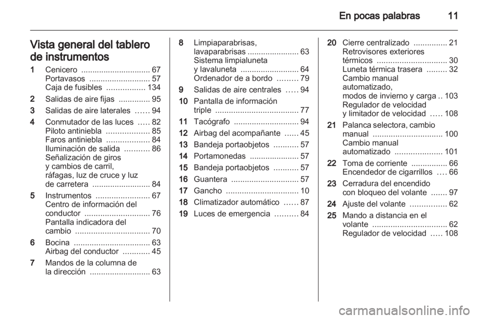 OPEL VIVARO 2011.5  Manual de Instrucciones (in Spanish) 