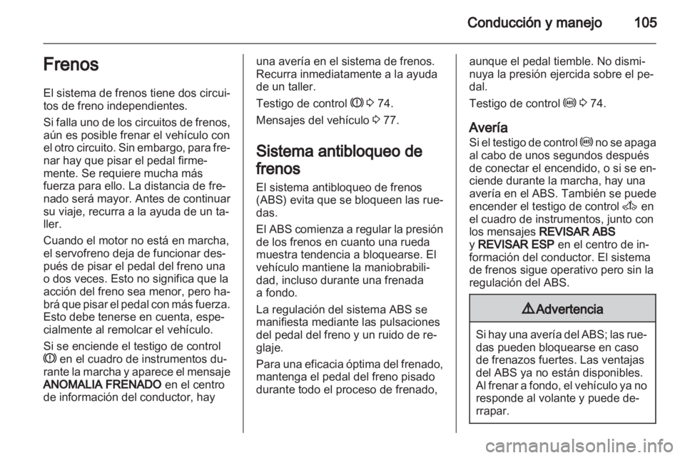 OPEL VIVARO 2011.5  Manual de Instrucciones (in Spanish) 