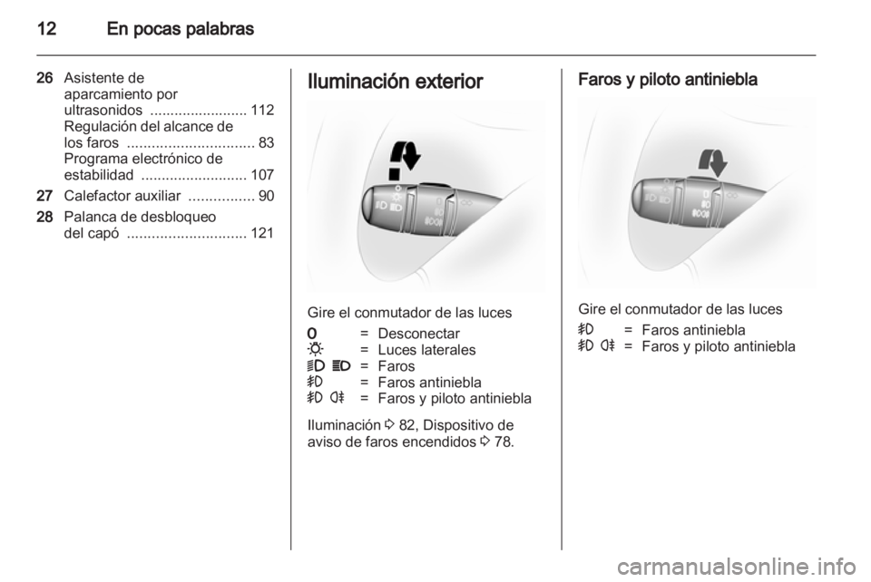 OPEL VIVARO 2011.5  Manual de Instrucciones (in Spanish) 