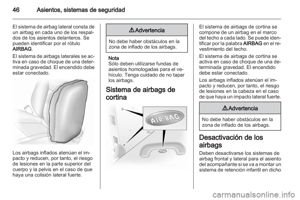 OPEL VIVARO 2011.5  Manual de Instrucciones (in Spanish) 