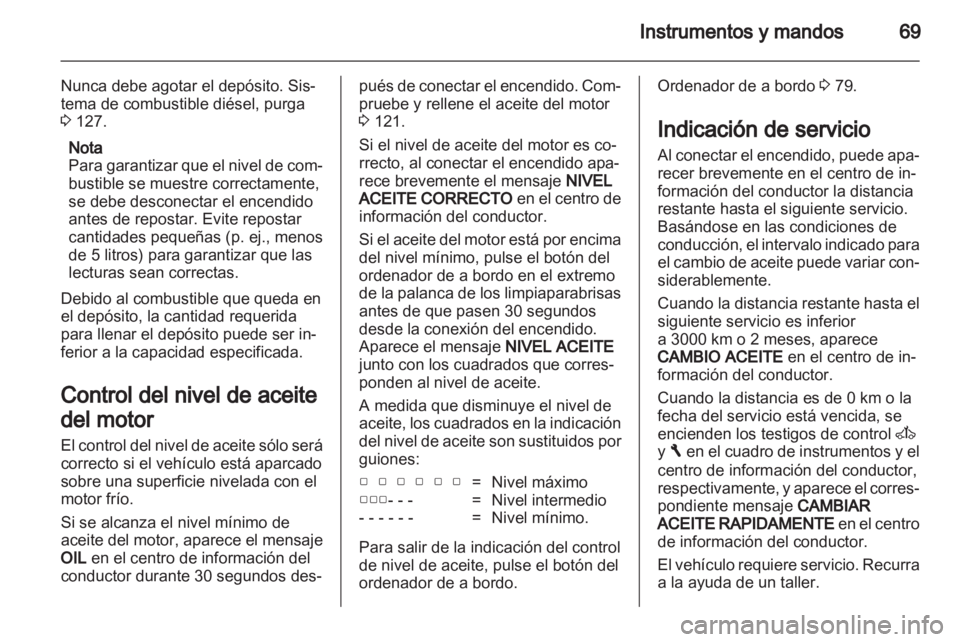 OPEL VIVARO 2011.5  Manual de Instrucciones (in Spanish) 