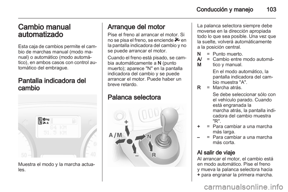 OPEL VIVARO 2012  Manual de Instrucciones (in Spanish) 