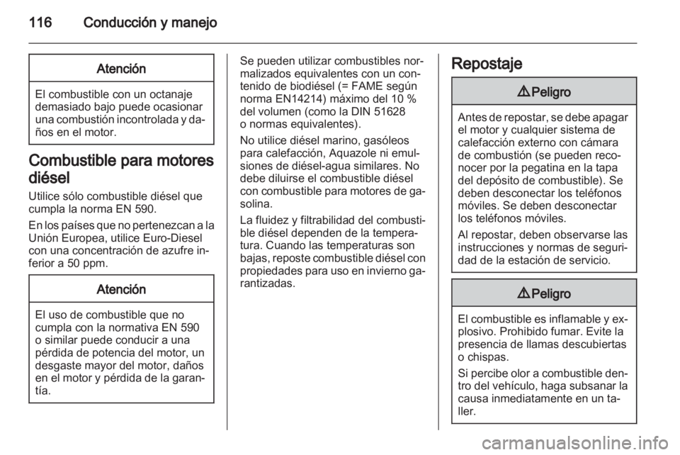 OPEL VIVARO 2012  Manual de Instrucciones (in Spanish) 
