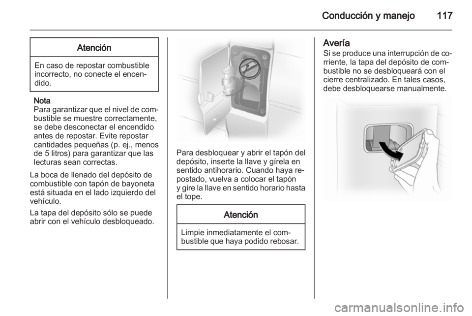 OPEL VIVARO 2012  Manual de Instrucciones (in Spanish) 