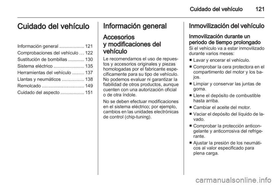 OPEL VIVARO 2012  Manual de Instrucciones (in Spanish) 