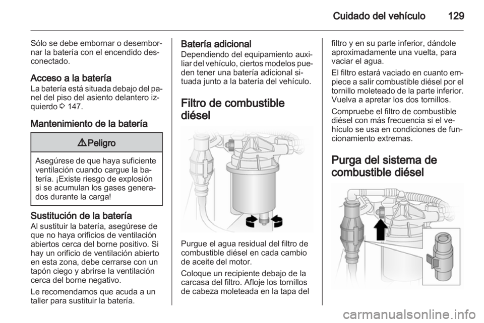 OPEL VIVARO 2012  Manual de Instrucciones (in Spanish) 