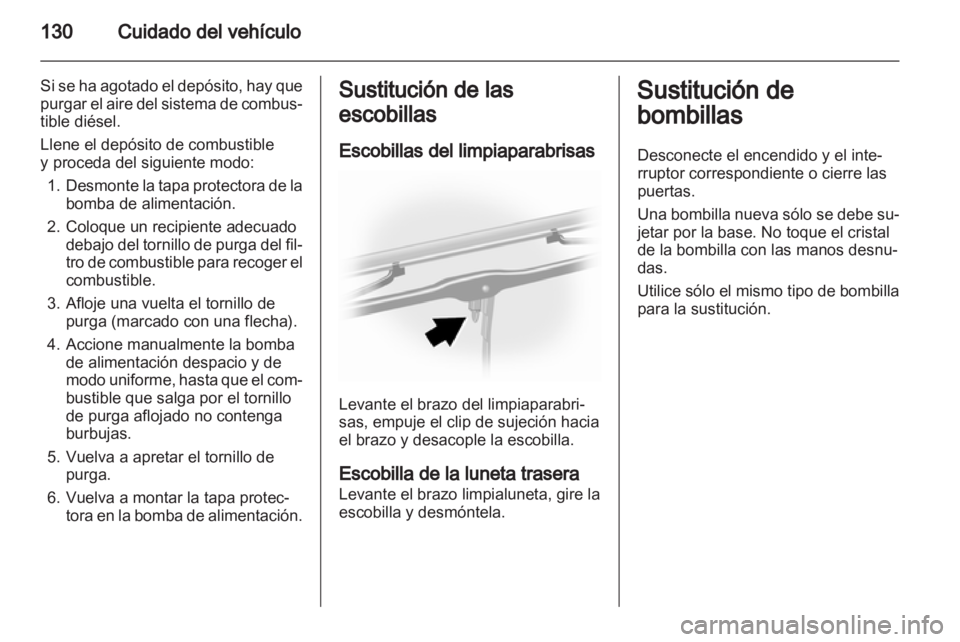 OPEL VIVARO 2012  Manual de Instrucciones (in Spanish) 