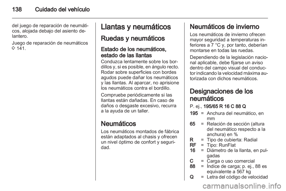 OPEL VIVARO 2012  Manual de Instrucciones (in Spanish) 