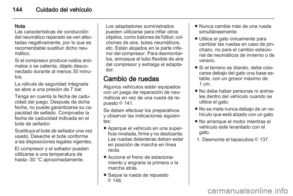 OPEL VIVARO 2012  Manual de Instrucciones (in Spanish) 