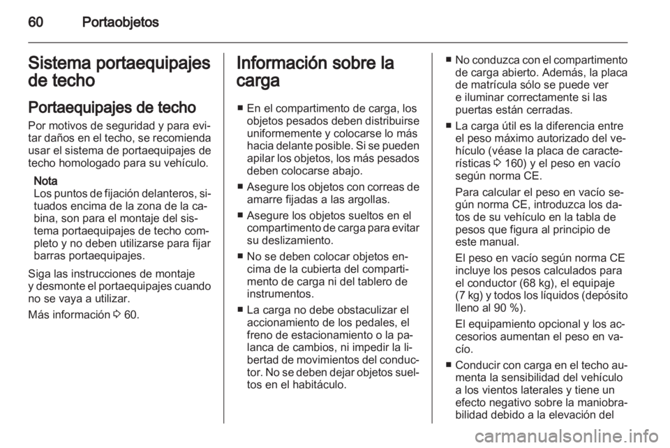 OPEL VIVARO 2012  Manual de Instrucciones (in Spanish) 