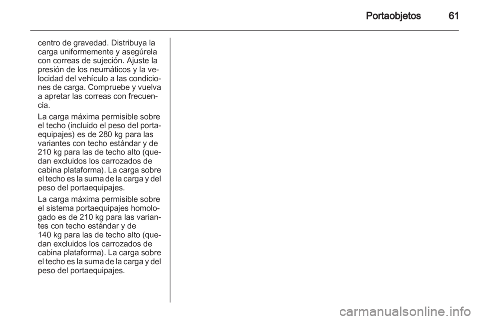 OPEL VIVARO 2012  Manual de Instrucciones (in Spanish) 