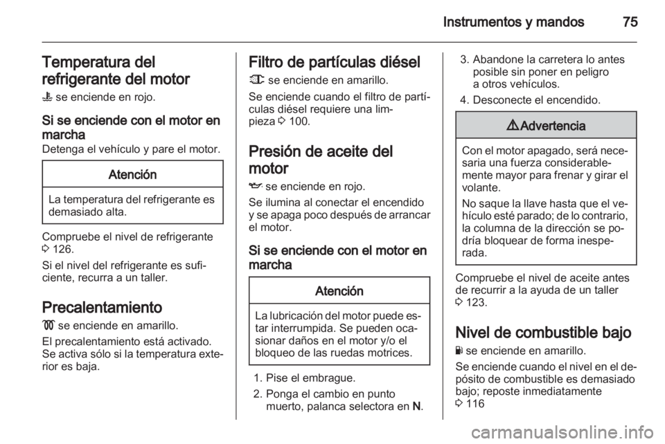 OPEL VIVARO 2012  Manual de Instrucciones (in Spanish) 