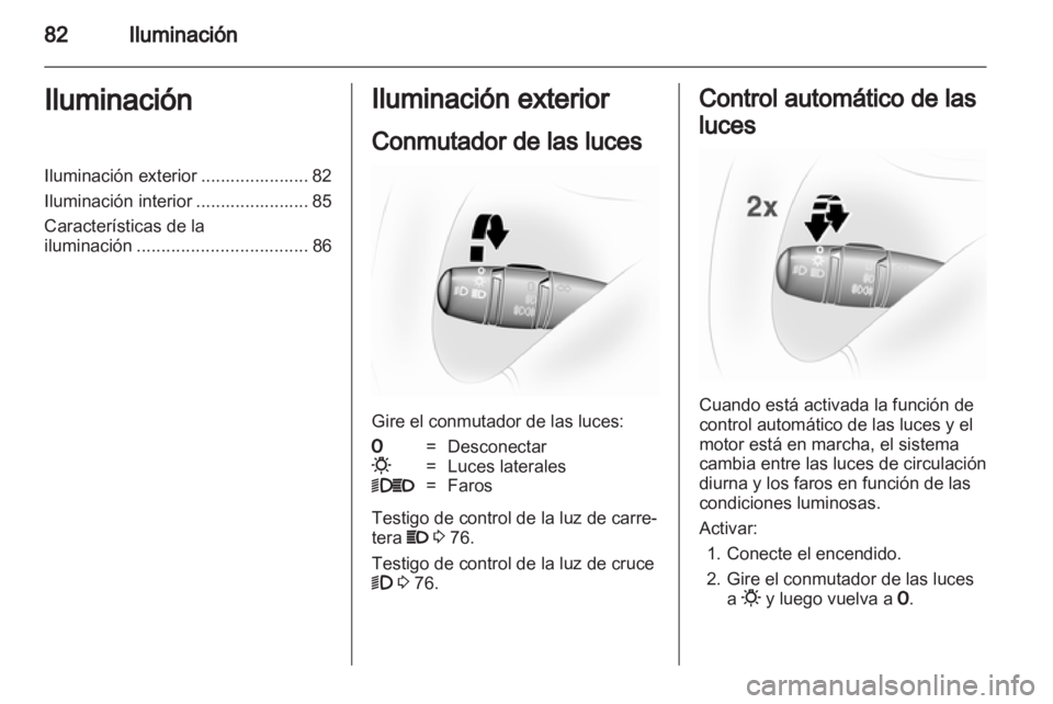 OPEL VIVARO 2012  Manual de Instrucciones (in Spanish) 